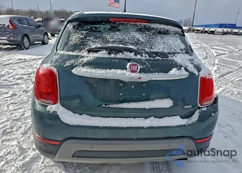 2016 Fiat 500X Trekking from USA, damaged, VIN ZFBCFYCT4GP427833